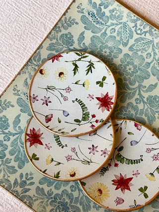 Flores Silvestres Plato Redondo