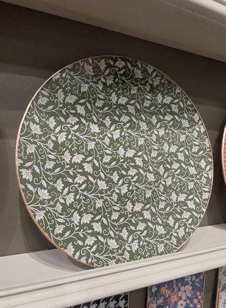 Green Gold plato redondo